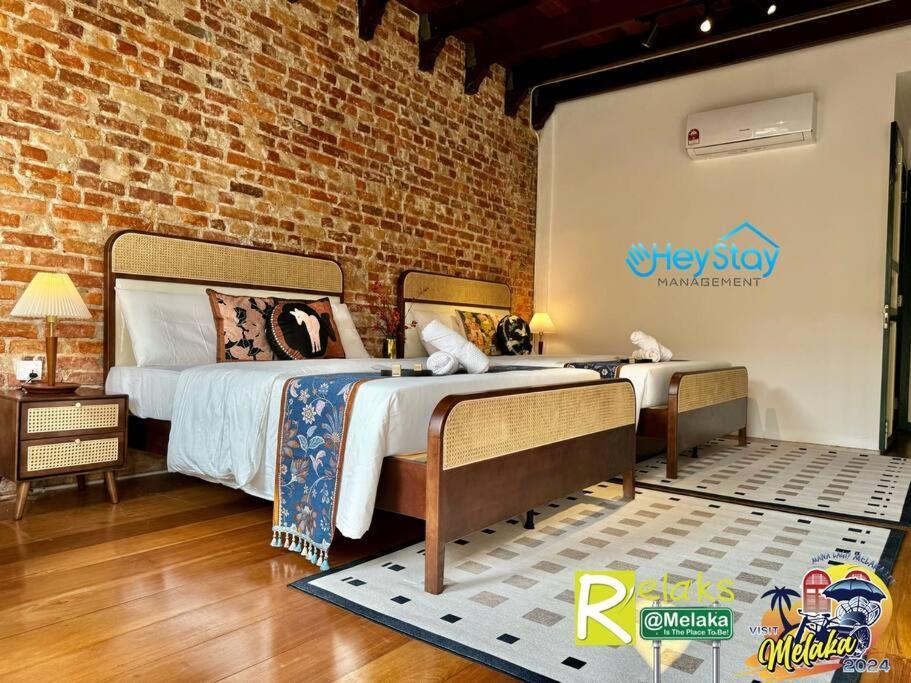 Heritage House 16Pax Riverview 3 Mins Walkjonker Villa Malacca Buitenkant foto