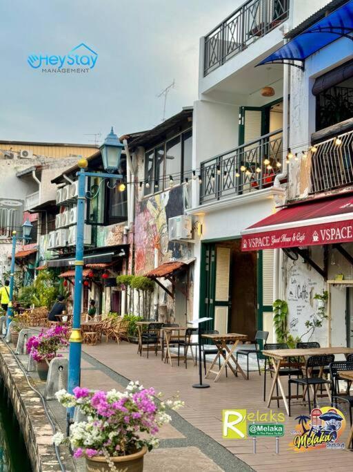 Heritage House 16Pax Riverview 3 Mins Walkjonker Villa Malacca Buitenkant foto