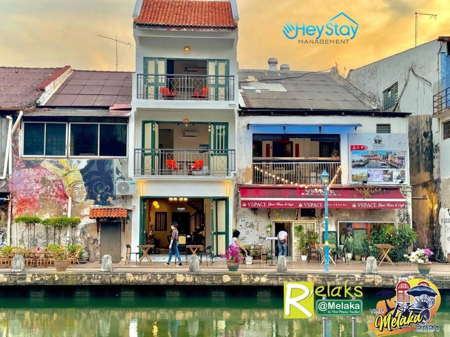 Heritage House 16Pax Riverview 3 Mins Walkjonker Villa Malacca Buitenkant foto