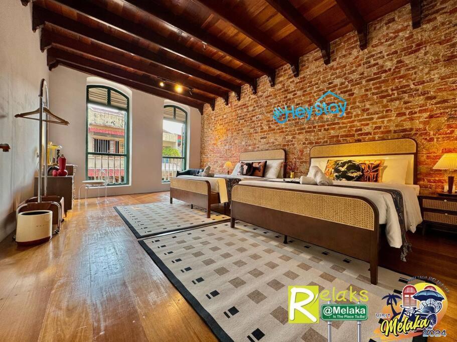 Heritage House 16Pax Riverview 3 Mins Walkjonker Villa Malacca Buitenkant foto